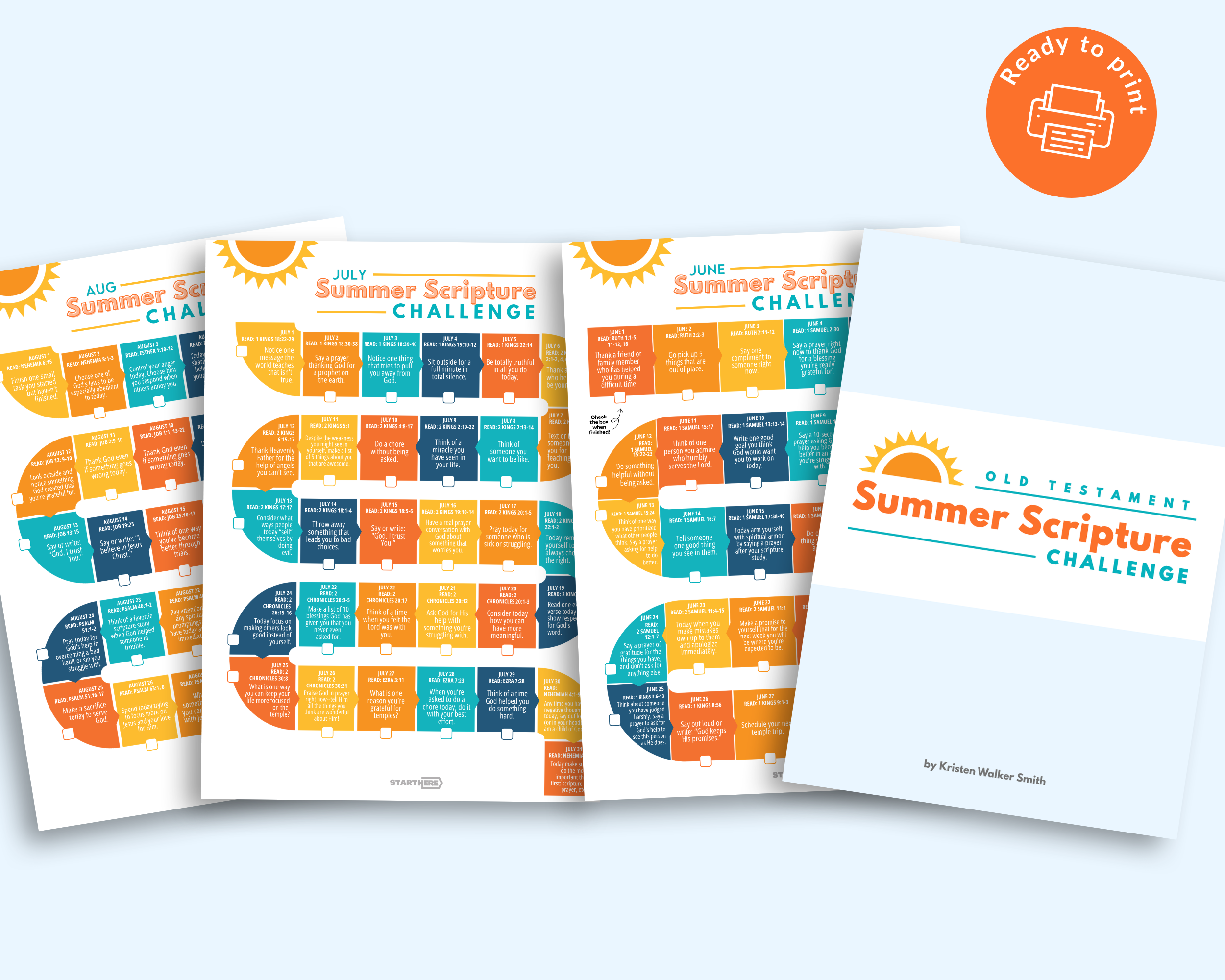 The Old Testament Summer Scripture Challenge (PDF)