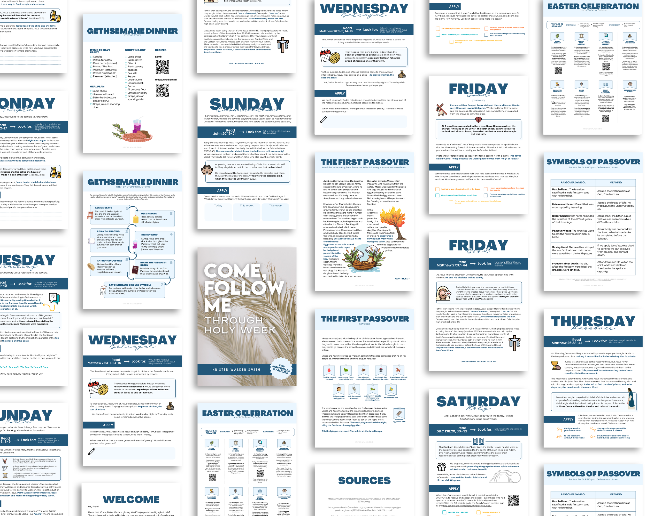 Come Follow Me Through Holy Week PDF