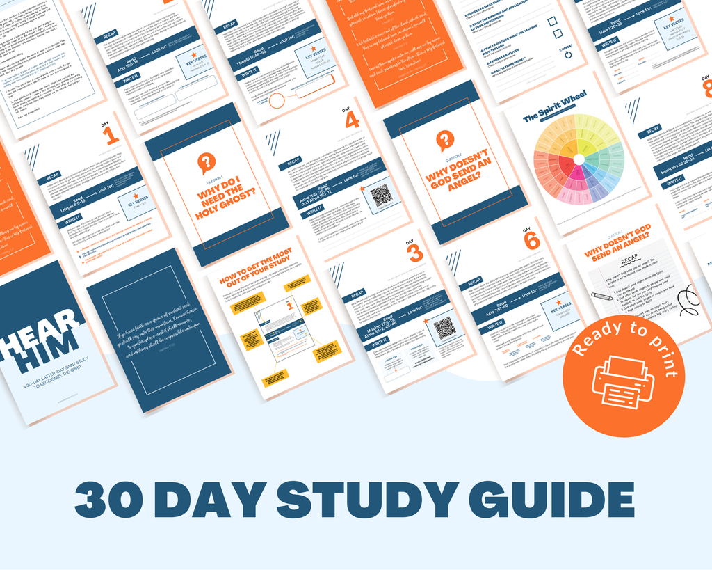 Hear Him: A 30-Day Latter-day Saint Study to Recognize the Spirit (PDF)