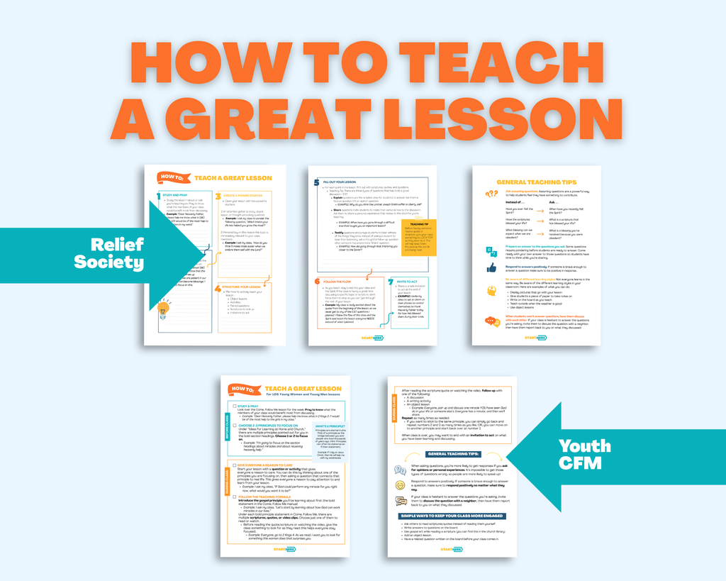 (PDF) How to Teach a Great Lesson (Youth and Adults)