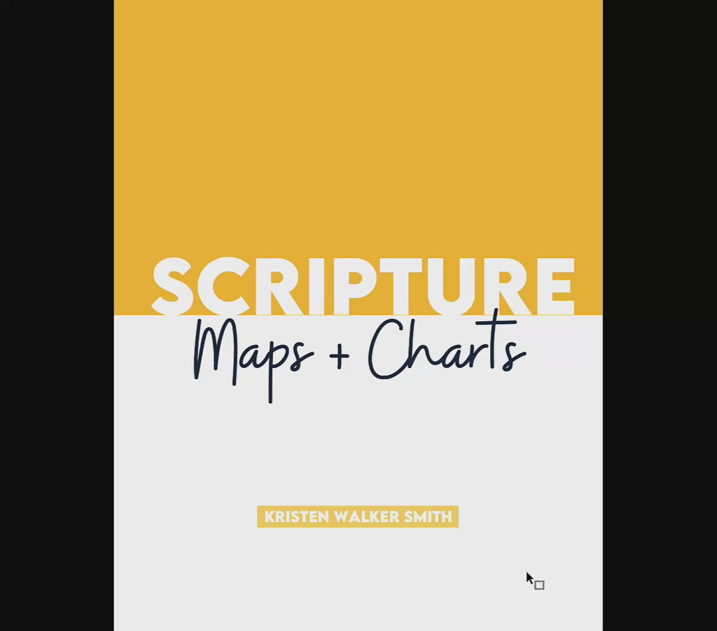 Scripture Maps and Charts: All 4 Standard Works