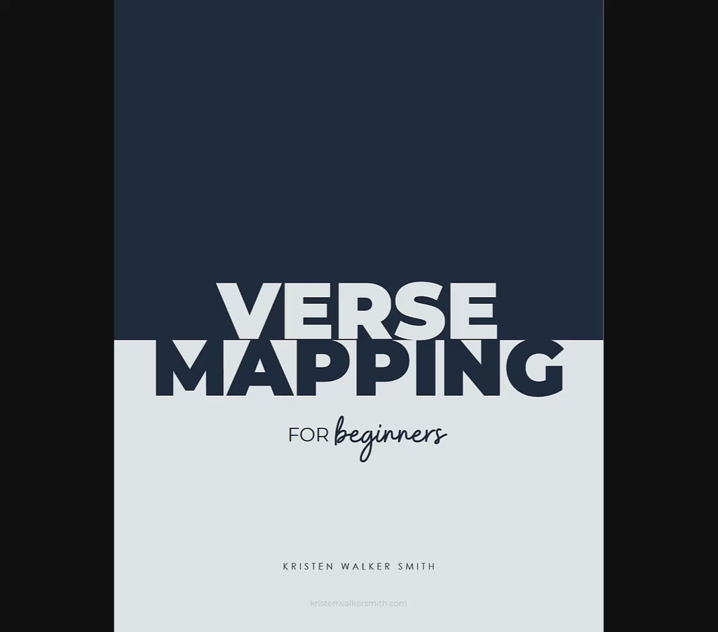 Verse Mapping for Beginners (Plus Sword Method)