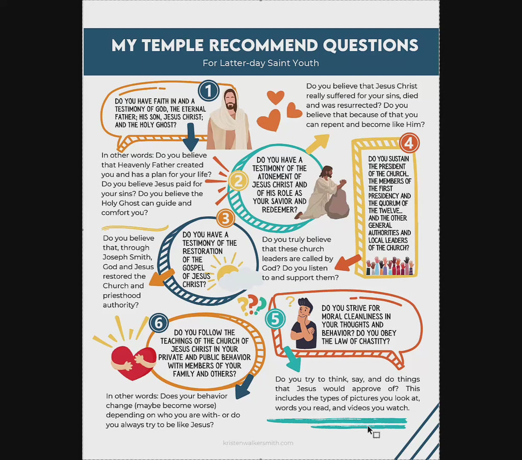 Youth Temple Recommend Questions (Multiple Languages)